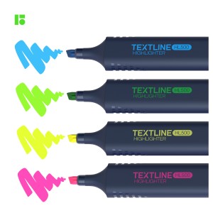 Маркер текстовой Berlingo Textline желтый 1-5 мм HL500