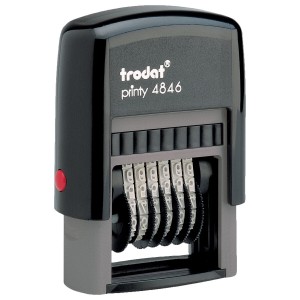 Нумератор 6-ти разрядный "Trodat", 4мм /4846