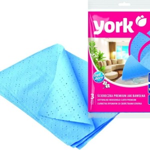 Тряпка для пыли "York" премиум, перфорированная 35х50 см /уп 10 шт