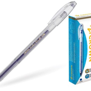 Ручка гелевая Crown HI-Jell Roller Korea 0,5 мм синий стержень /500 /уп 12 шт