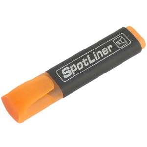 Маркер текстовой "Sportliner" HY102-10 оранжевый /уп 10 шт
