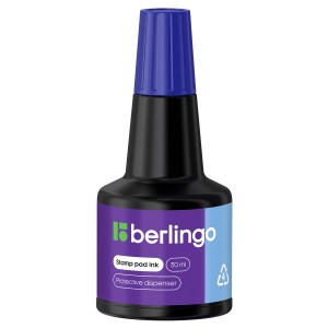Штемпельная краска Berlingo 30 ml синяя