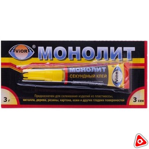 Клей Момент "AVIORA" Монолит 3 гр универсальный / 403-001