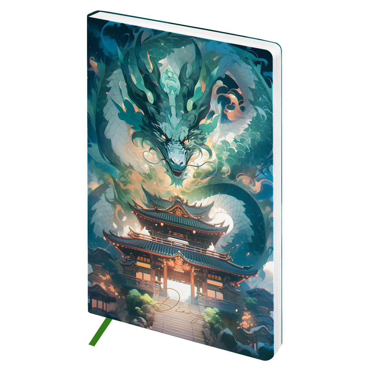 Ежедневник недатированный BG "Anime.Dragon" мягкий переплет, 136 л, в линию /22223