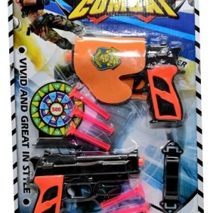 Пистолет Air Fighter с самолетами на блистере / К801