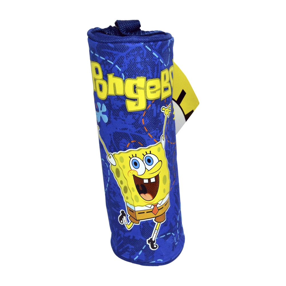 Пенал 1 отдел DELI "Sponge Bob" 210х60х60 мм, ассорти /ЕН979