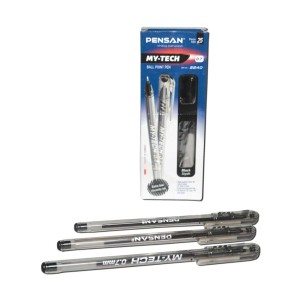 Ручка шариковая Pensan 2240 черный стержень/25 шт