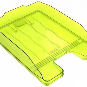 Лоток горизонтальный "СТАММ ЭКСПЕРТ" прозрачный Лайм ЛТ206