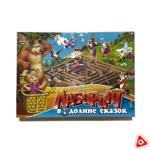 Игра настольная "Лабиринт в долине сказок"