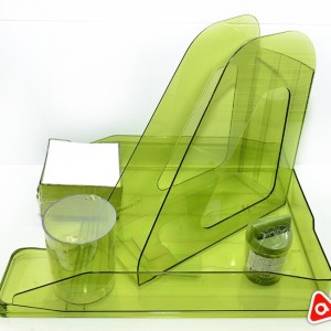 Настольный набор СОЧНЫЙ ОФИС №1 лайм 6 предметов /ЛТ707