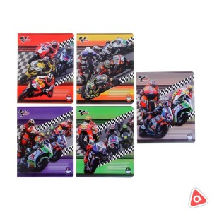 Тетрадь 12л А5 в клетку MotorGP