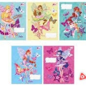 Тетрадь 12л А5 в клетку "WinxClub"