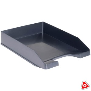 Лоток горизонтальный Стамм Стандарт черный ЛТ22