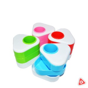 Органайзер без напол. 9 отделений DELI пластиковый, 262х133х74 мм, чёрный / Е903