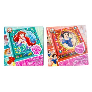 Шкатулка со стразами "Белоснежка,Анна и Эльза" 217 страз 8 цветов