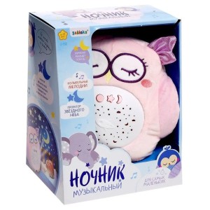 Игрушка ночник музыкальный "Сова"/9115469/SL-05948