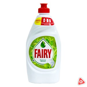 Средство Fairy для мытья посуды "Зеленое яблоко" 450 мл /кор 21 шт