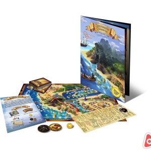 Игра настольная "Сокровища Флинта" путешествие, 68х47см / 8515