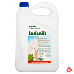 Средство для мытья посуды "Ludwik" алоэ 5 л