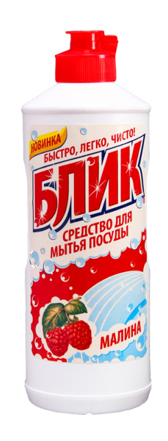 Гель для посуды "Блик" Малина 500 гр / кор 15 шт