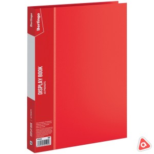 Папка с файлами 40 шт Berlingo красная /2436