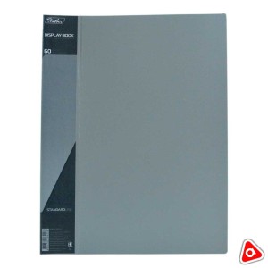 Папка с файлами 60 шт Hatber А4ф корешок 21мм Standard синий