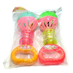 Погремушка двойная с шариками