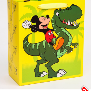Пакет подарочный "Dino" Микки Маус 23х27х11,5 см / 8783