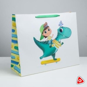 Пакет подарочный 49х40х19см/"Победитель"0968