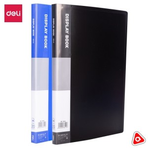 Папка с файлами 20 шт Deli классик ассорти / 38145