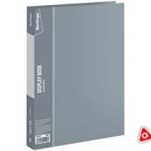 Папка с файлами 40 шт Berlingo серая / 2437