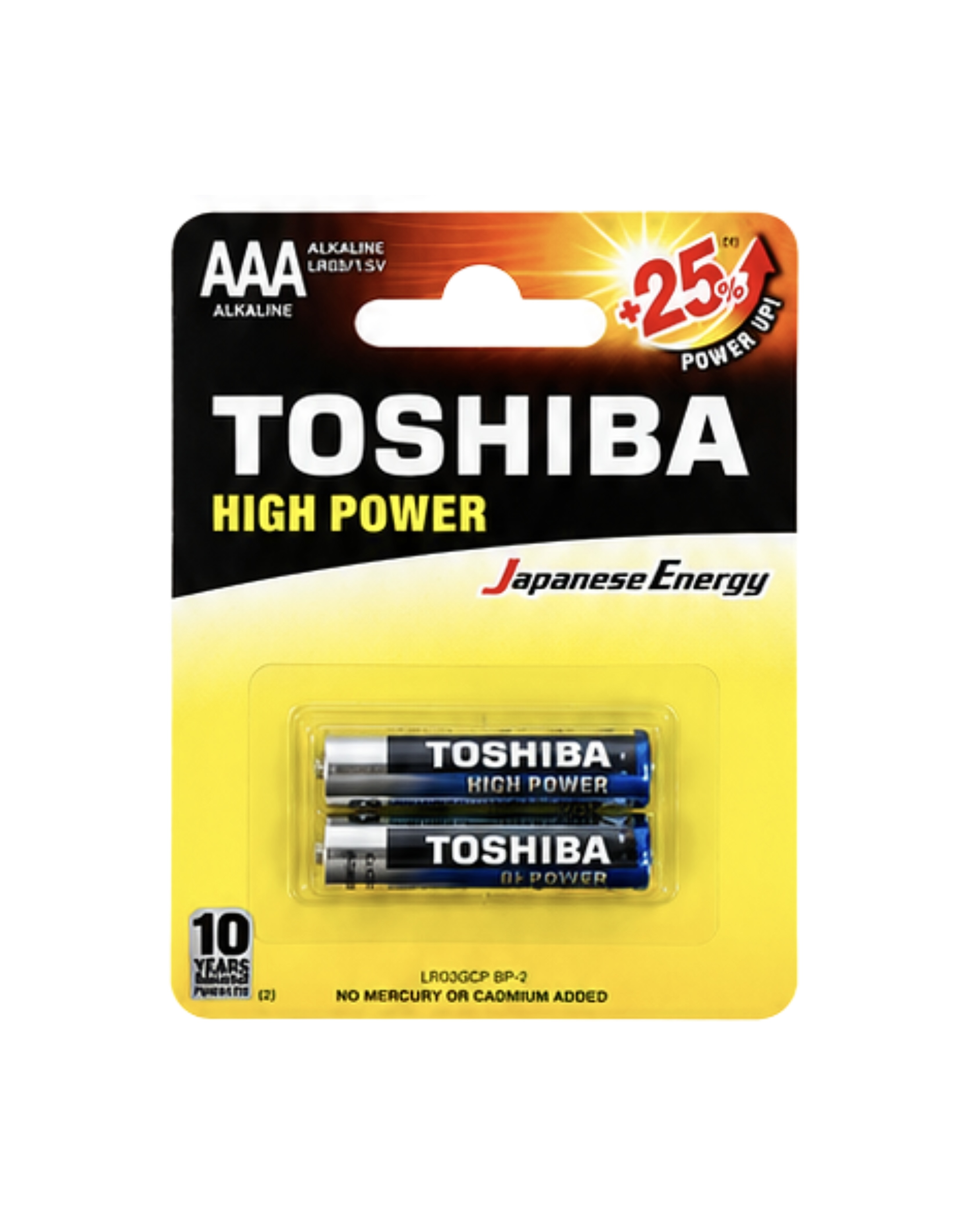 Батарея "TOSHIBA" ААА мизинчиковые /уп 2 шт/2591