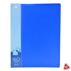 Папка с файлами 60 шт БЮРОКРАТ синяя