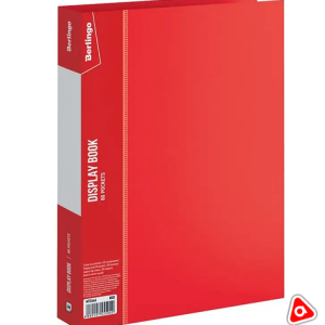Папка с файлами 80 шт Berlingo красная