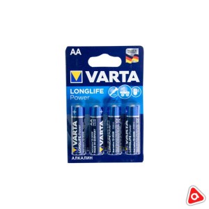Батарея Varta Longlife Power mignon AA пальч.оригинал /уп 4 шт 6993/4906