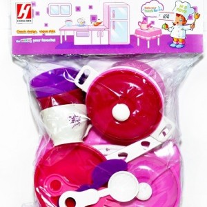 Набор Посуда с куклой ЛОЛ в пакете / ZD-501