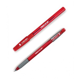 Ручка шариковая UNI-MAX TRIO DC красн. стержень 1,0mm уп/50 шт