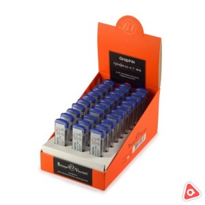 Грифель 0,7 mm Graphix HB в футляре 20 стерж /21-0051