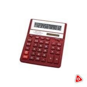 Калькулятор 12 разр Citizen SDC - 888 XRD Eleven (бордовый)