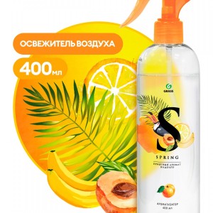 Освежитель ароматизатор спрей "Spring" флакон 400 мл / 125116