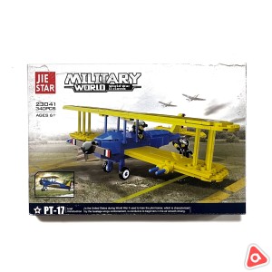 Конструктор лего "Армия" Кукурузник 340 деталей / 23041