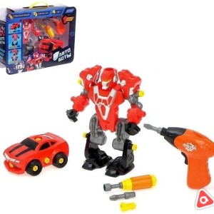 Игрушка конструктор в наборе "Мегаробот" 3в1 с эл. шуруповертом /1169052