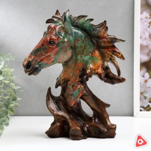 Сувенир полистоун "Конь-мазки краски" /4141773