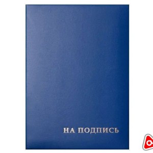 Адресат папка "На подпись" ( синяя) бумвинил OfficeSpace 277207