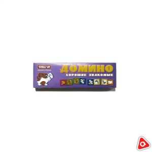 Домино обучающее Stellar "Хорошие знакомые" / 0005