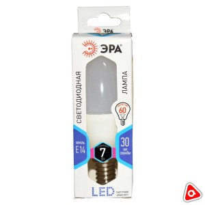 Лампочка для светильника светодиодная Эра LED B35-7W-860- E14 (диодная свеча, 7Вт)