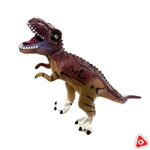 Динозавр резиновый музыкальный большой / 3308