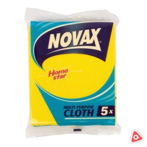 Тряпка влаговпитывающие "Novax" /уп 5 шт