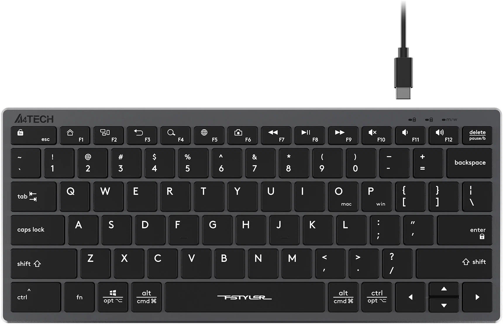 Клавиатура проводная A4tech FX51 Fstyler 