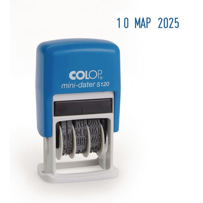 Датер-мини 3,8 мм (месяц буквами) COLOP S120 /104693